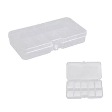 Load image into Gallery viewer, Fishing Box 10 Compartments Transparent Visible Plastic