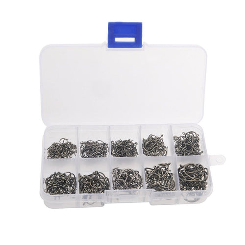 Carbon Steel Fishing Hooks Durable Pesca