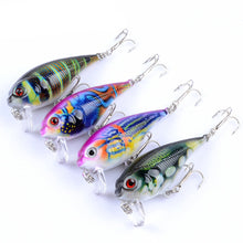 Load image into Gallery viewer, Lifelike Plastic Fishing Lures Bass Crankbait Kit